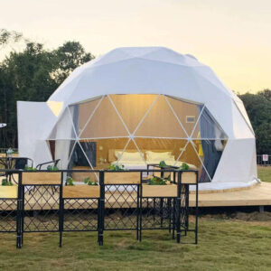 Rosort pvc dome tent hotel resort house