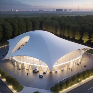 PTFE membrane — where architecture meets durability.