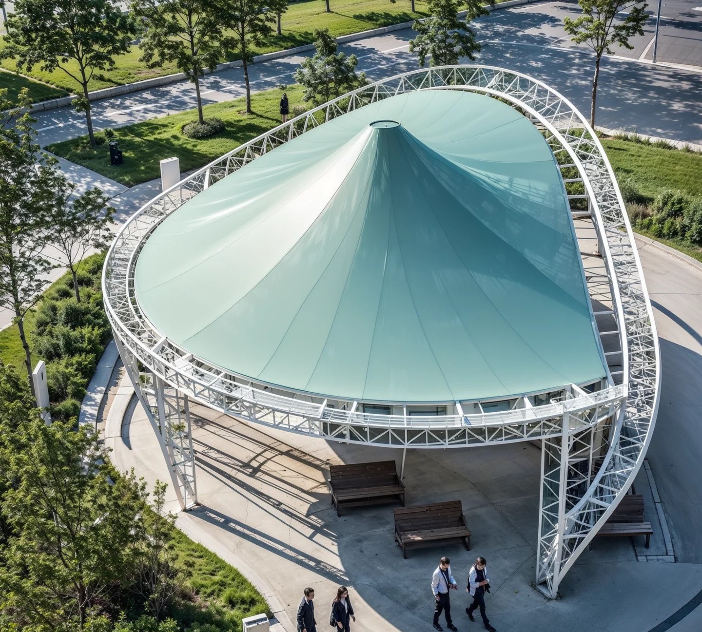 PTFE membrane structure for Maldives hotels - Image 2