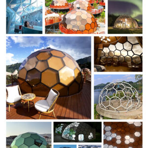 geodesic igloo sunroom glass dome tent