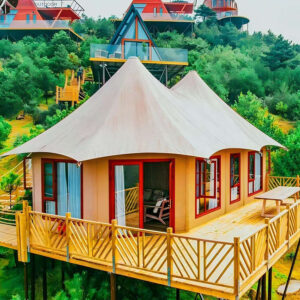 Safari tent for hotel resort glamping ,